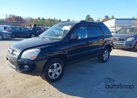2009 Kia Sportage Ex V6 z USA, uszkodzony, nr VIN KNDJE723097623743